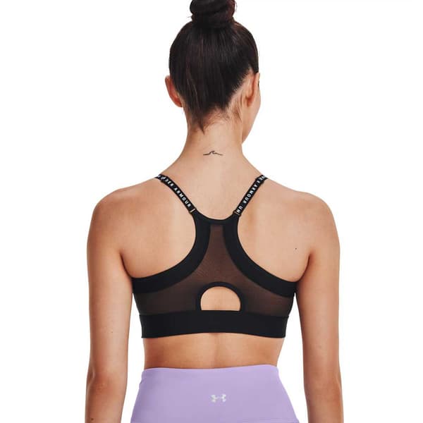 Under Armour Yläosa Matala Tuki Infinity Covered Musta XS Nainen