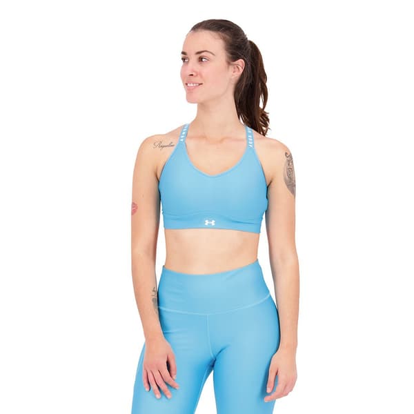 Under Armour Urheilun Huippukokoinen Tuki Infinity Covered Sininen XS Nainen