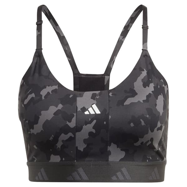 Adidas Sports Top Aer Ls Tf Aop Sort XS / AC Kvinde