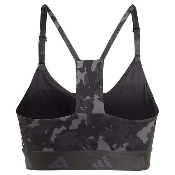 Adidas Sports Top Aer Ls Tf Aop Sort XS / AC Kvinde