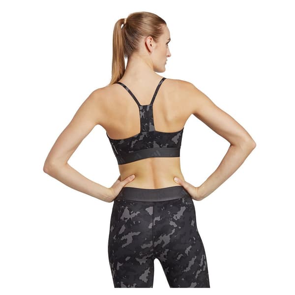 Adidas Sports Top Aer Ls Tf Aop Sort XS / AC Kvinde