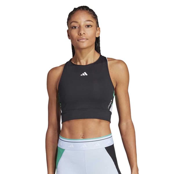 Adidas Sport Top Tf Cb Cro Tk Svart L Kvinna