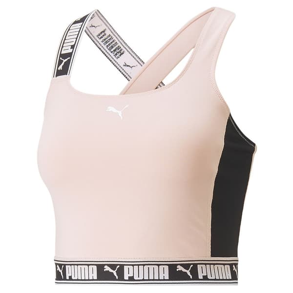 Puma Sport Top Strong Fa Beige S Kvinna