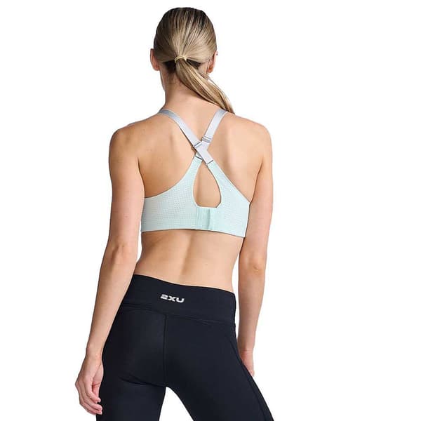 2xu Sports-bh Medium Support Aero Blå L Kvinde