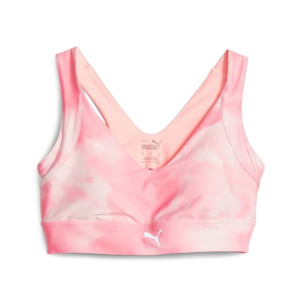 Puma Sport-bh Run High Impact Aop Rosa XS Kvinna