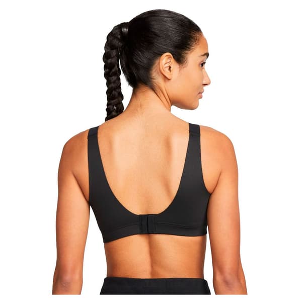 Nike Korkean Tuen Pehmustetut Urheiluliivit Alpha Dri Fit Musta XS / D Nainen