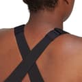 Miniatyrbillede 6 af 6: Adidas Top Fastimpact Luxe Run High-support Big Sort 1X Kvinde