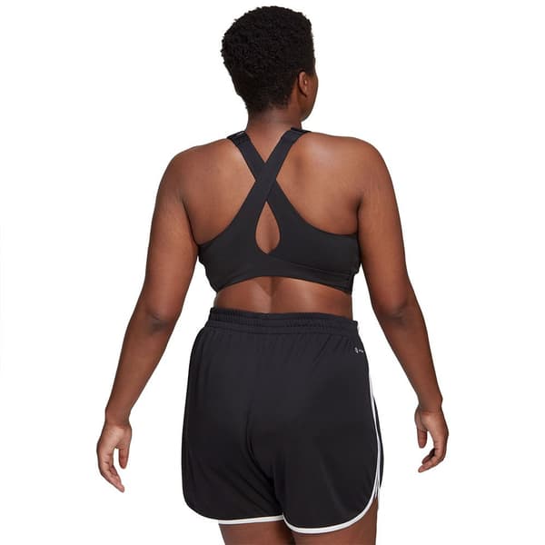 Adidas Top Fastimpact Luxe Run High-support Big Sort 1X Kvinde