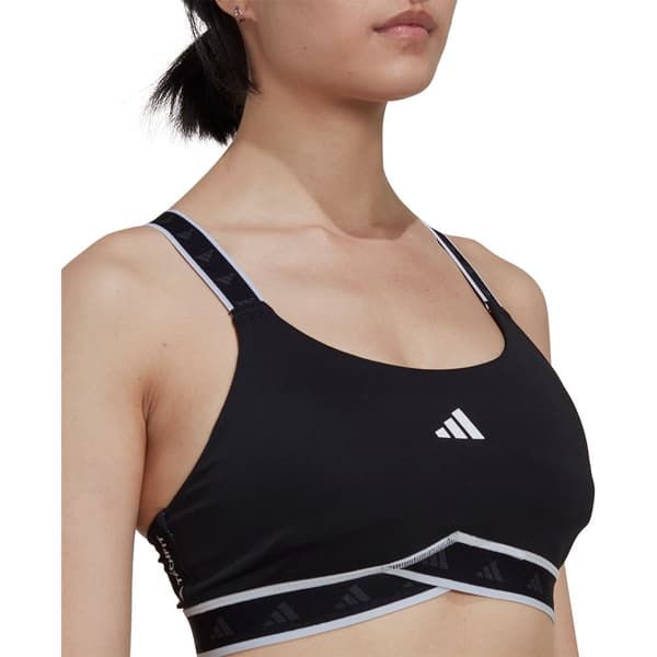 Adidas Urheiluliivit Powerimpact Medium-support Techfit Musta S / DD Nainen