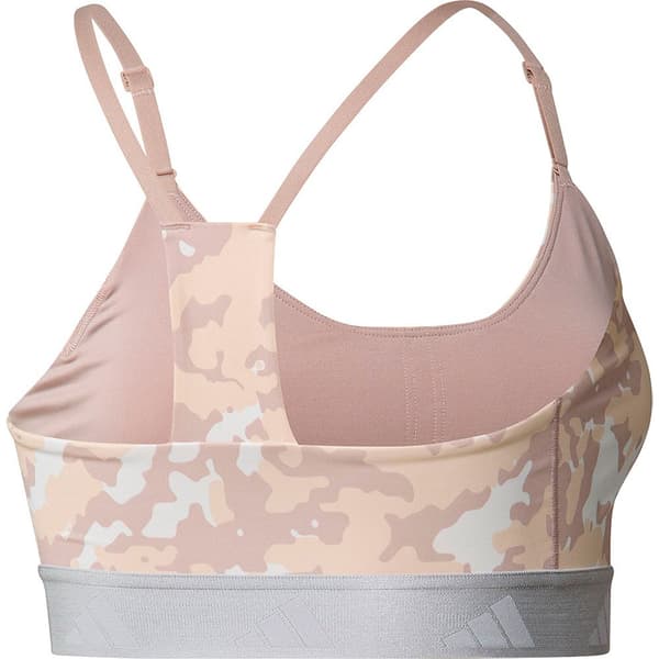 Adidas Sport Top Aer Ls Tf Aop Beige L / AC Kvinna