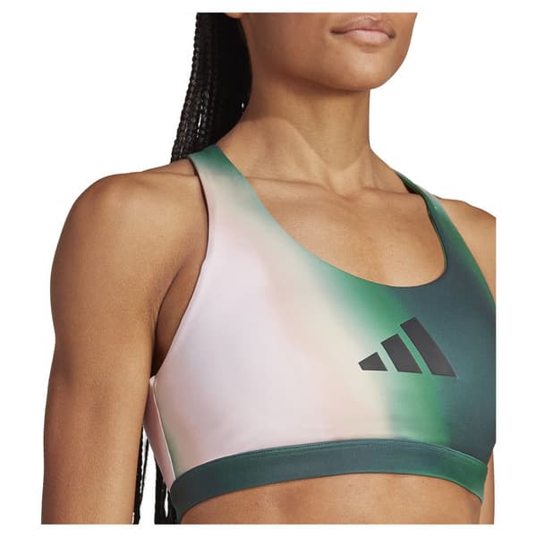 Adidas Sports Top Pwi Ms Aop Grøn XS / AC Kvinde