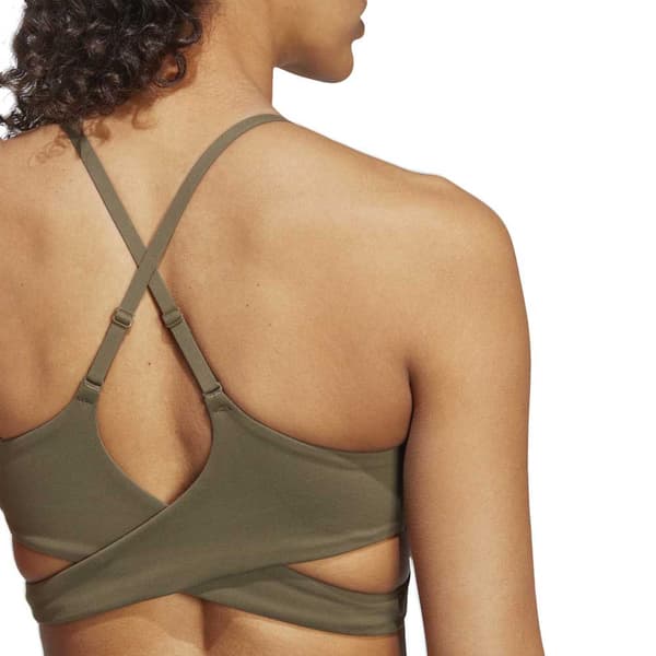 Adidas Urheilu Toppi Yoga St Ls Ll Vihreä XS / AC Nainen