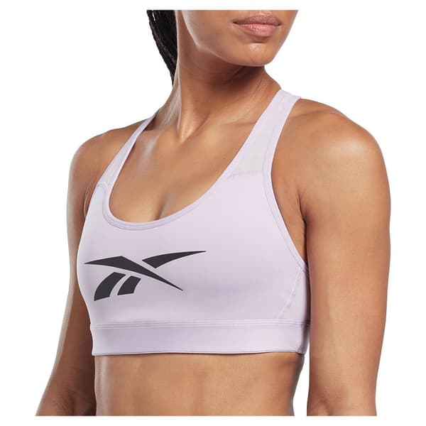 Reebok Sport-bh Lux Vector Racer Sports Lila L Kvinna