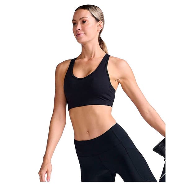 2xu Sport-bh Motion Racerback Svart M Kvinna