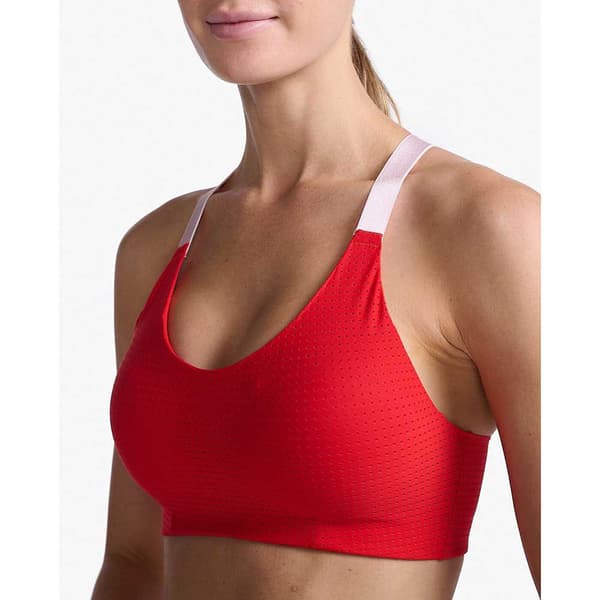 2xu Sports-bh Medium Support Aero Rød XL Kvinde