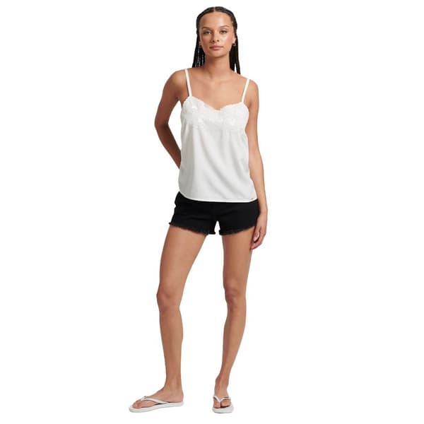Superdry Topp Studios Upspec Cami Vit M Kvinna