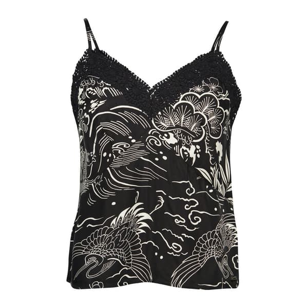 Superdry Topp Vintage Cami Svart M Kvinna