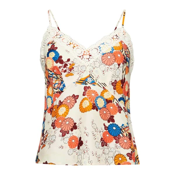 Superdry Topp Vintage Cami Beige S Kvinna