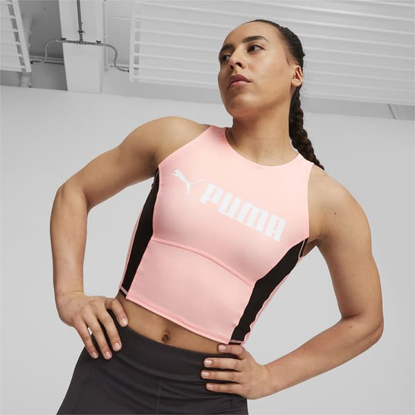 Puma Topp Fit Eversculpt Rosa XL Kvinna