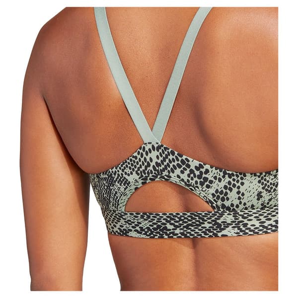 Adidas Sports Top Aerimt Ls Aop B Grøn L / AC Kvinde