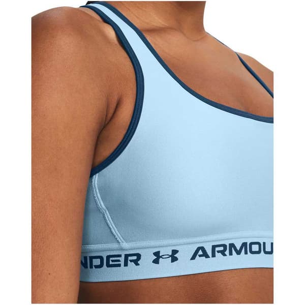 Under Armour Sport Top Medium Support Crossback Blå L Kvinna