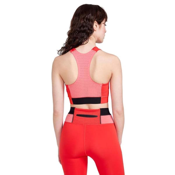 Craft Sports Top Pro Hit Blocked Sport Rød,Lilla M Kvinde