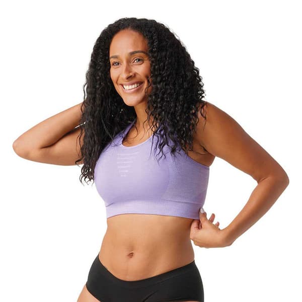 Smartwool Urheilu Toppi Intraknit Racerback Violetti S Nainen