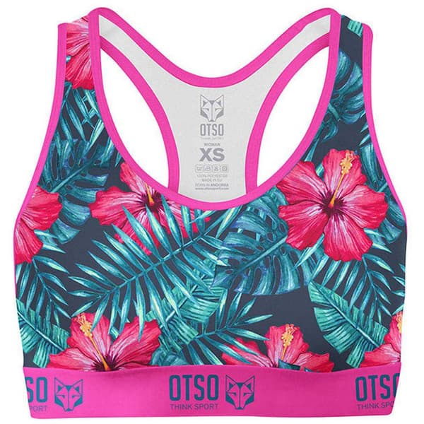 Otso Sports-bh Grøn,Rosa M Kvinde