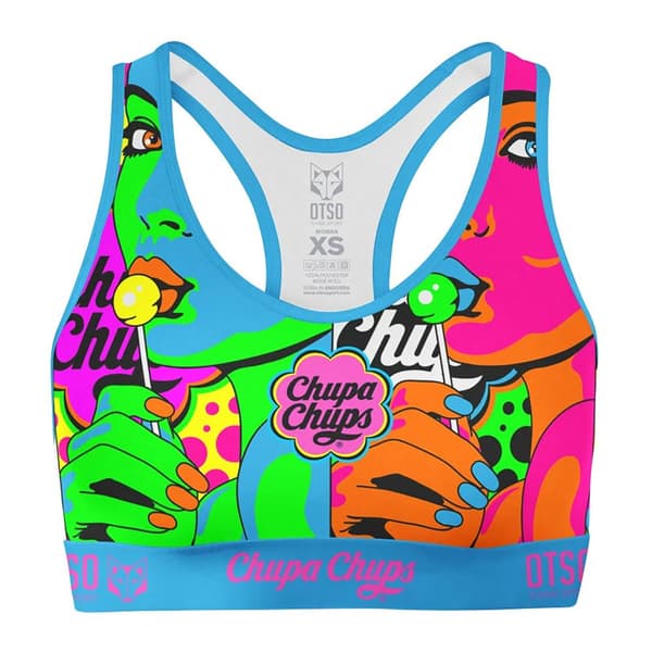 Otso Sports Top Chupa Chups Warhool Flerfarvet XS Kvinde