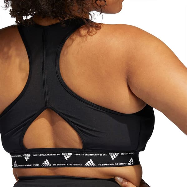 Adidas Stor Sport-bh Power Ms Ps Svart 1X Kvinna