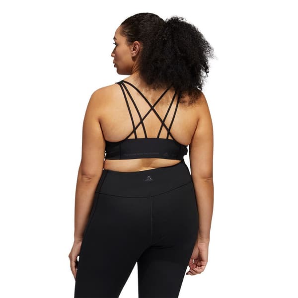 Adidas Urheiluliivit Coreflow Medium-support Big Musta 1X Nainen