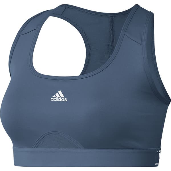 Adidas Sport-bh Power Medium-support Blå XS / AC Kvinna