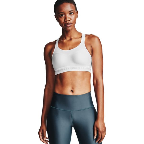 Under Armour Isot Urheilurintaliivit Crossback Valkoinen 40 / D Nainen