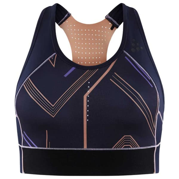 Craft Sport Top Pro Hit Blocked Sport Blå XS Kvinna