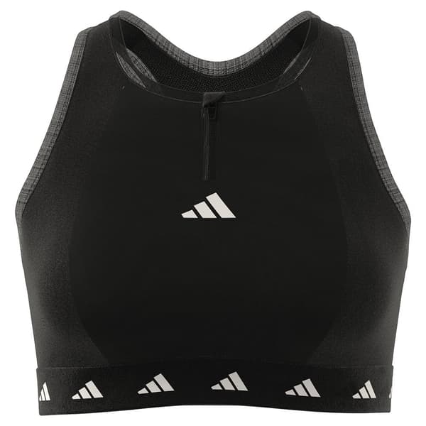 Adidas Sports-bh Medium Support Powerimpact Tf Aop Sort L / AB Kvinde