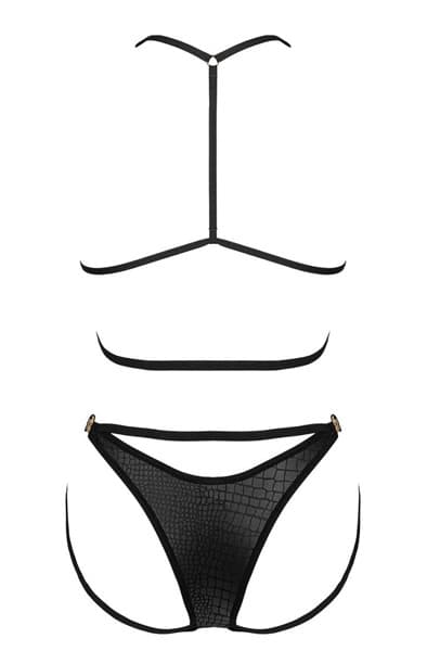 Obsessive Cobra Nive 2-pcs Set Black