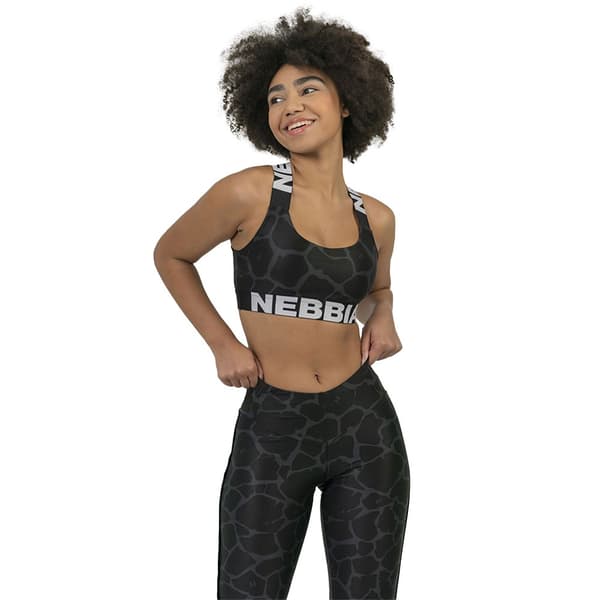 Nebbia Sports-bh Nature-inspired 552 Sort S Kvinde