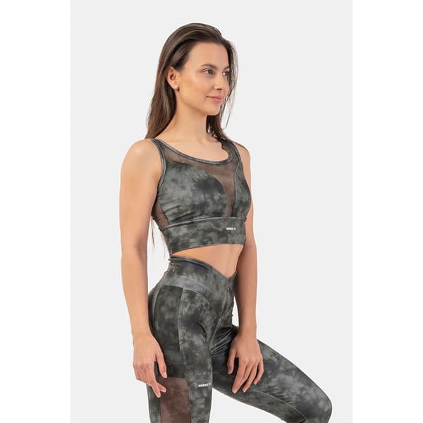 Nebbia Sports-bh Eco Mesh Sports Breathe 411 Grå M Kvinde