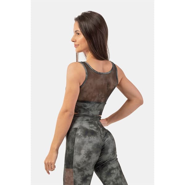 Nebbia Sports-bh Eco Mesh Sports Breathe 411 Grå M Kvinde