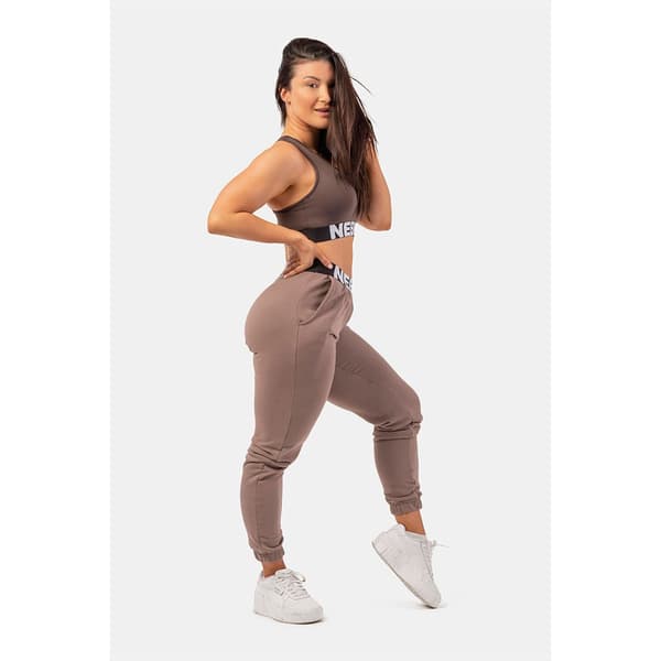 Nebbia Sports-bh Medium Support Cross Back 410 Beige XS Kvinde