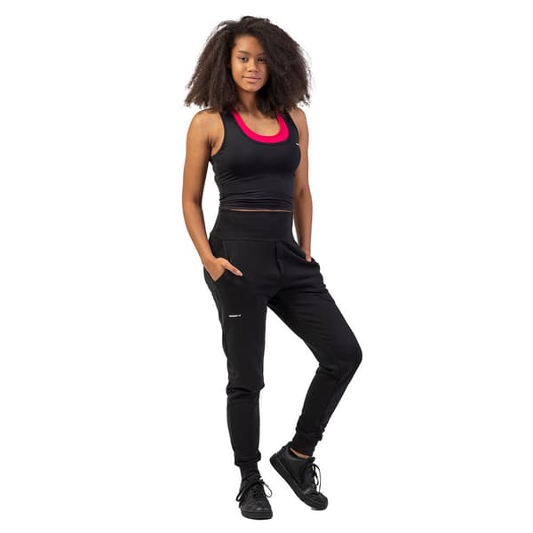 Nebbia Sports Top Sporty Slim-fit Crop 422 Sort XS Kvinde