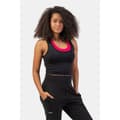 Miniatyrbillede 4 af 4: Nebbia Sports Top Sporty Slim-fit Crop 422 Sort L Kvinde