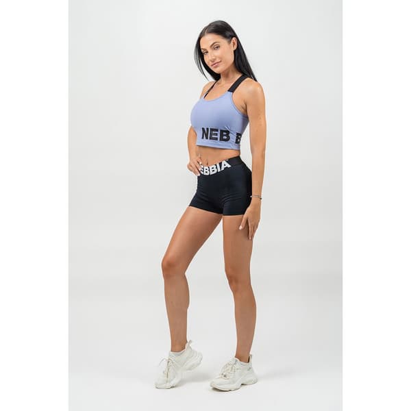 Nebbia Sports Top Høj Support Padded High-impact Gym Time Lilla M Kvinde