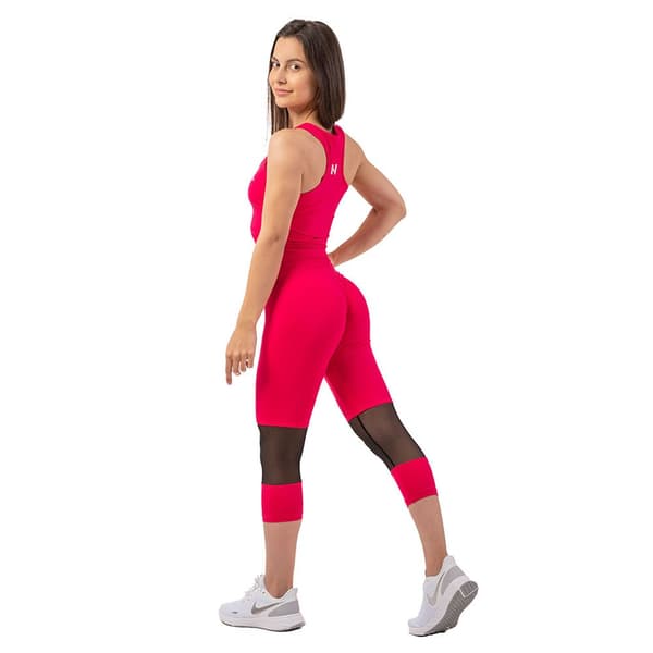Nebbia Sport Top Sporty Slim-fit Crop 422 Rosa XS Kvinna