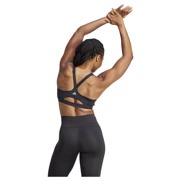 Adidas Sports Top Tlrd Impact Luxe High-support Sort 90 / B Kvinde