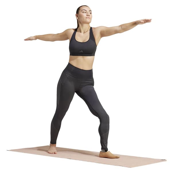 Adidas Sports Bh Lav Støtte Aerk Sort L Kvinde