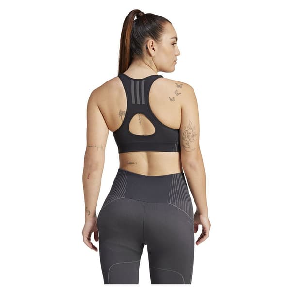 Adidas Urheiluliivit Matala Tuki Aerk Musta XL Nainen