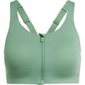 Pikkukuva 1 / 2: Adidas Urheiluliivit. Korkea Tuki Tlrd Impact Luxe Zip Vihreä 90 / B Nainen