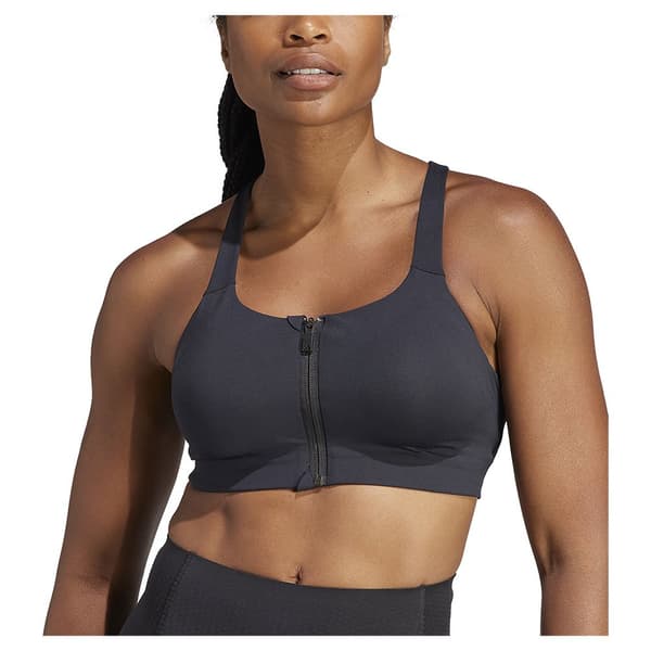 Adidas Sport Top Tlrd Impact Luxe High-support Svart 100 / B Kvinna