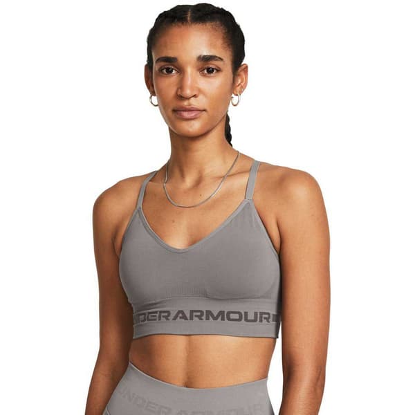 Under Armour Sports-bh Lav Støtte Sømløs Long  XS Kvinde